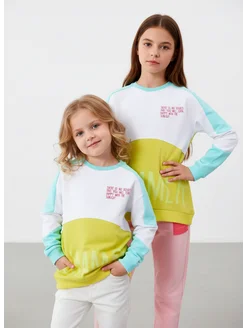 Скидка на Кофта детская для подростка свитшот оверсайз