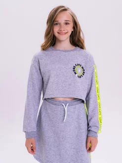 Скидка на Укороченный свитшот для девочек