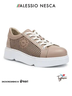 Скидка на Полуботинки натуральная кожа на платформе